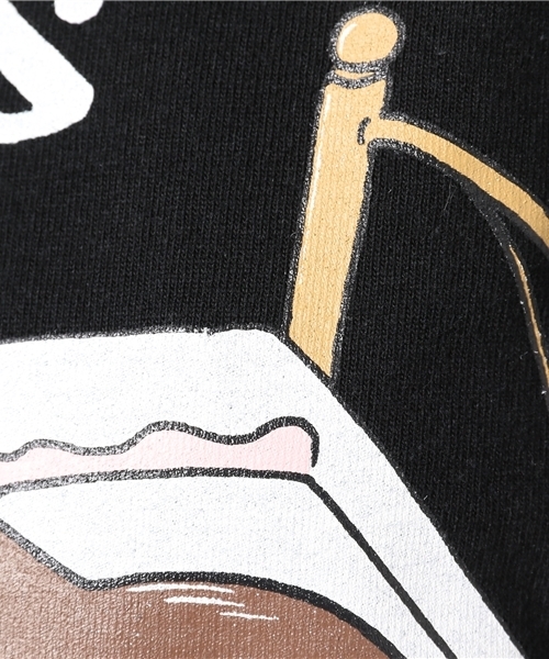 PUNYUS（プニュズ）の「ホテルプニュズBIG Tシャツ（Tシャツ/カットソー・レディース・サックスブルー/ライトピンク/ブラック/杢グレー・FREE）」の12枚目の写真