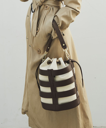 Gem. | 【Gem.】インターセクトバゲットバッグ / Intersect　Bucket Bag(ハンドバッグ)