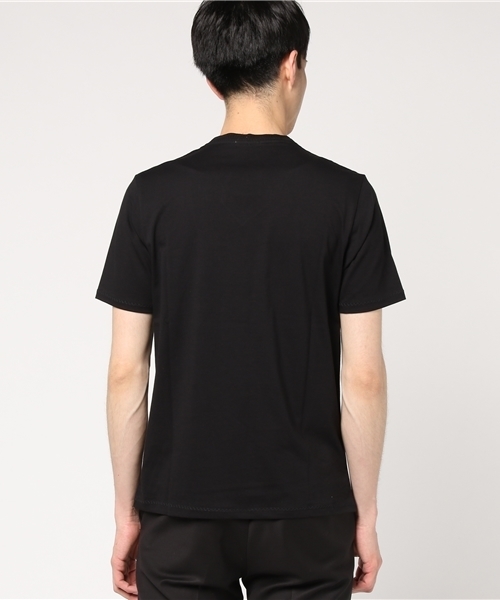 MEN'S BIGI(メンズビギ)の「贅沢なVネック半袖Tシャツ / Albini Cotton(Tシャツ/カットソー・メンズ・ネイビー/ホワイト/ライトオリーブ/ブラック・S/L/M)」の6枚目の写真