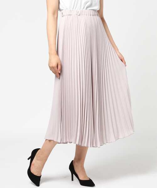 Heather（ヘザー）の「プリーツマキシスカート 763153（スカート・レディース・テラコッタ/ブラック/グレー系その他・FREE）」の13枚目の写真