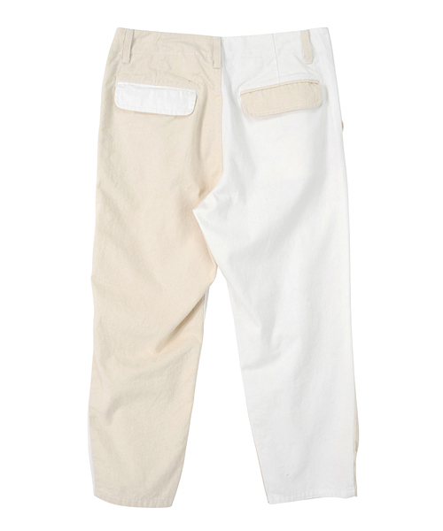 Ne-net（ネネット）の「チノコンビ（チノパンツ・レディース・オフホワイト/ネイビー/カーキ・02/01/03）」の9枚目の写真