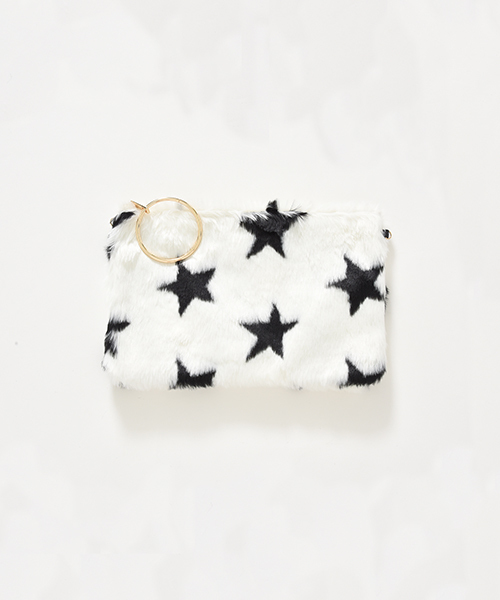 LIPSTAR（リップスター）の「STARファークラッチバッグ（クラッチバッグ・レディース・ホワイト系その他/ブラック系その他・M(2)）」の3枚目の写真
