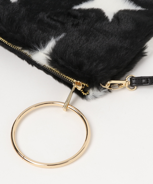 LIPSTAR（リップスター）の「STARファークラッチバッグ（クラッチバッグ・レディース・ホワイト系その他/ブラック系その他・M(2)）」の12枚目の写真