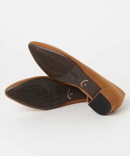 salle de bal（サルデバル）の「スカラップチャンキーヒール（パンプス・レディース・ブラック/レッド/ブラウン・S/M/L）」の4枚目の写真