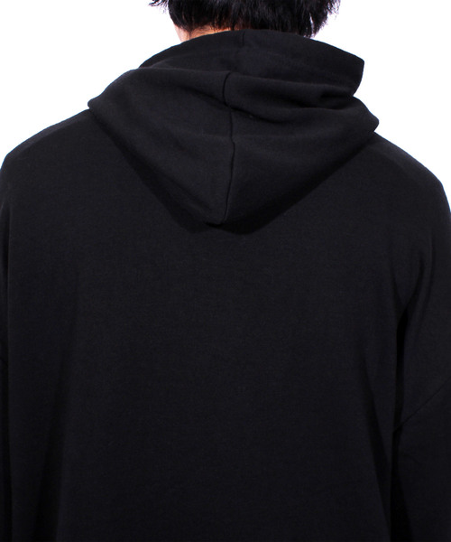 ８(eight)（エイト）の「切替 プルオーバー パーカー スウェット（パーカー・メンズ・ホワイト/ブラック・MEDIUM/LARGE）」の13枚目の写真