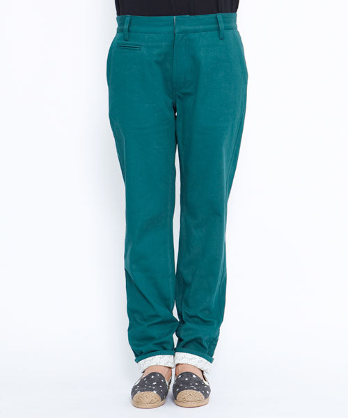 X-girl(エックスガール)の「TAPERED TWILL PANTS(カーゴパンツ・レディース・ブラック/ベージュ/ピンク/グリーン/ネイビー/ライトブルー・0/1/2)」の7枚目の写真