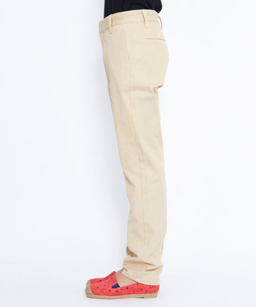 X-girl(エックスガール)の「TAPERED TWILL PANTS(カーゴパンツ・レディース・ブラック/ベージュ/ピンク/グリーン/ネイビー/ライトブルー・0/1/2)」の8枚目の写真