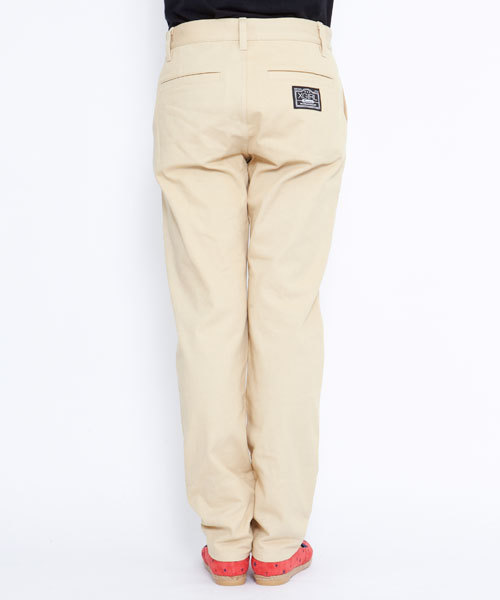 X-girl(エックスガール)の「TAPERED TWILL PANTS(カーゴパンツ・レディース・ブラック/ベージュ/ピンク/グリーン/ネイビー/ライトブルー・0/1/2)」の9枚目の写真