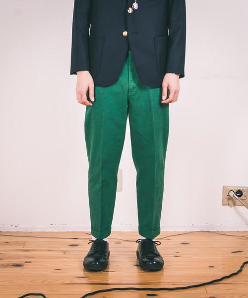 UNITED ARROWS & SONS（ユナイテッドアローズアンドサンズ）の「UNITED ARROWS & SONS（ユナイテッドアローズ＆サンズ）TEQUILA TROUSERS（その他パンツ・メンズ・ダークグレー/イエロー/ケリー・LARGE/MEDIUM/SMALL/X-LARGE）」の12枚目の写真