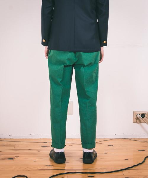 UNITED ARROWS & SONS（ユナイテッドアローズアンドサンズ）の「UNITED ARROWS & SONS（ユナイテッドアローズ＆サンズ）TEQUILA TROUSERS（その他パンツ・メンズ・ダークグレー/イエロー/ケリー・LARGE/MEDIUM/SMALL/X-LARGE）」の10枚目の写真