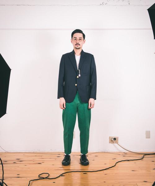 UNITED ARROWS & SONS（ユナイテッドアローズアンドサンズ）の「UNITED ARROWS & SONS（ユナイテッドアローズ＆サンズ）TEQUILA TROUSERS（その他パンツ・メンズ・ダークグレー/イエロー/ケリー・LARGE/MEDIUM/SMALL/X-LARGE）」の11枚目の写真