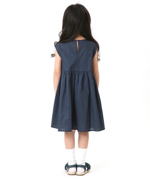 apres les cours(アプレレクール)の「リバーシブルワンピース(ワンピース・キッズ・ピンク/ネイビー・100/120/140/80/90/110/130)」の4枚目の写真