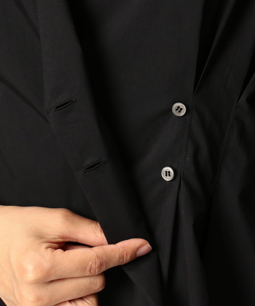 NARACAMICIE(ナラカミーチェ)の「カシュクールボリューム七分袖ブラウス(シャツ/ブラウス・レディース・ブラック・MEDIUM/X-LARGE)」の15枚目の写真
