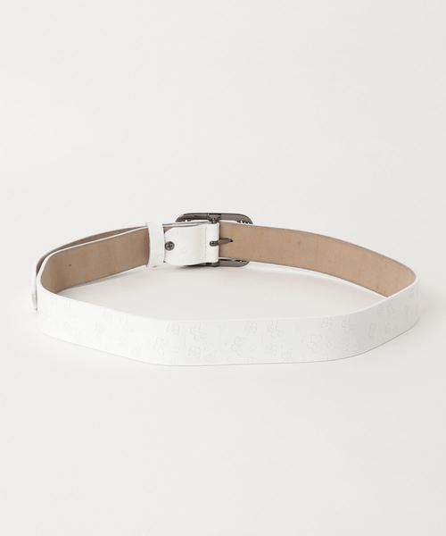 おしゃれスタ（オシャレスタ）の「本革レザーベルトVN（ベルト・レディース・ブラック/レンガ/ホワイト/キャメル/チョコ・FREE）」の6枚目の写真