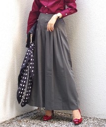 NARACAMICIE | ピンタックワイドパンツ(その他パンツ)