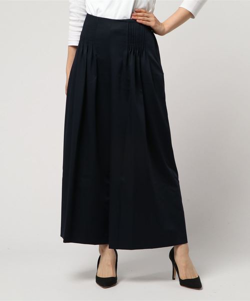 NARACAMICIE（ナラカミーチェ）の「ピンタックワイドパンツ（その他パンツ・レディース・ネイビー/ブラウン/グレー・MEDIUM）」の6枚目の写真