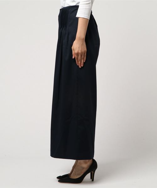 NARACAMICIE（ナラカミーチェ）の「ピンタックワイドパンツ（その他パンツ・レディース・ネイビー/ブラウン/グレー・MEDIUM）」の4枚目の写真