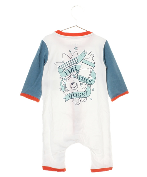 adidas Originals(アディダスオリジナルス)の「ベビー アディダス オリジナルス ギフトセット ロンパース ソックス adidas Originals BABY GIFTSET(ロンパース・キッズ・ホワイト・A/B)」の3枚目の写真