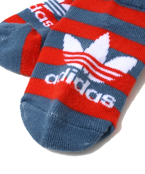 adidas Originals(アディダスオリジナルス)の「ベビー アディダス オリジナルス ギフトセット ロンパース ソックス adidas Originals BABY GIFTSET(ロンパース・キッズ・ホワイト・A/B)」の12枚目の写真