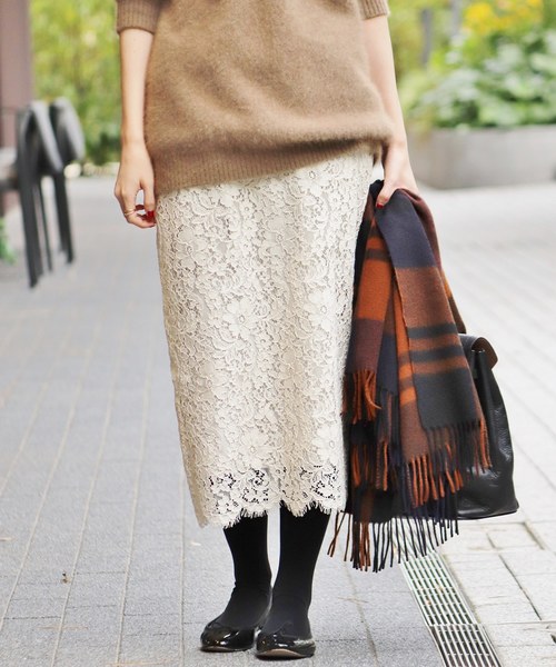 (値下げ可) IENA レースタイトスカート セール】レースタイトスカート◇（スカート）｜IENA（イエナ）の