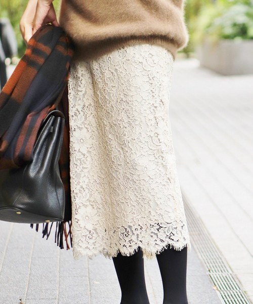 セール】レースタイトスカート◇（スカート）｜IENA（イエナ）の  