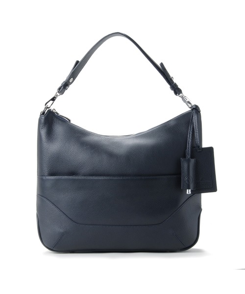 PELLE MORBIDA(ペッレモルビダ)の「MAIDEN VOYAGE(メイデン ボヤージュ)エディターズバック(ショルダーバッグ・メンズ・ブラック/ベージュ/ネイビー・FREE)」の3枚目の写真