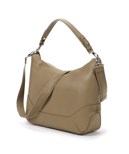 PELLE MORBIDA(ペッレモルビダ)の「MAIDEN VOYAGE(メイデン ボヤージュ)エディターズバック(ショルダーバッグ・メンズ・ブラック/ベージュ/ネイビー・FREE)」の4枚目の写真