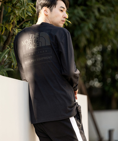 THE NORTH FACE（ザノースフェイス）の「THE NORTH FACE/ザ・ノースフェイス LS THROWBACK T（Tシャツ/カットソー・メンズ・ホワイト/ブラック・L/XL/M/S）」の16枚目の写真