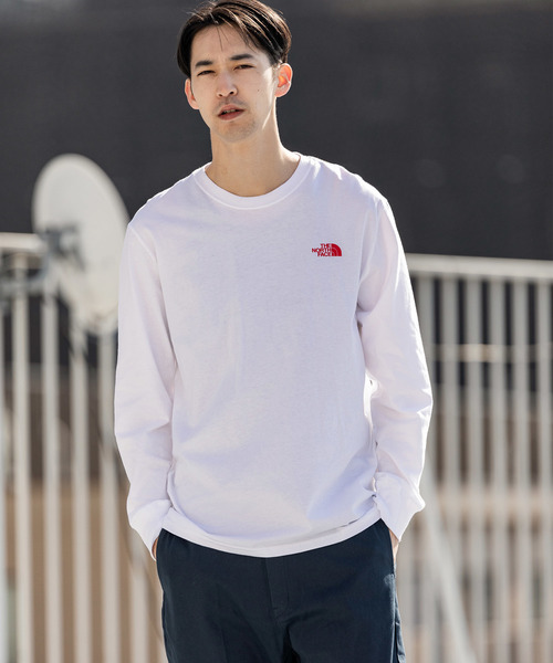 THE NORTH FACE（ザノースフェイス）の「THE NORTH FACE/ザ・ノースフェイス LS THROWBACK T（Tシャツ/カットソー・メンズ・ホワイト/ブラック・L/XL/M/S）」の17枚目の写真