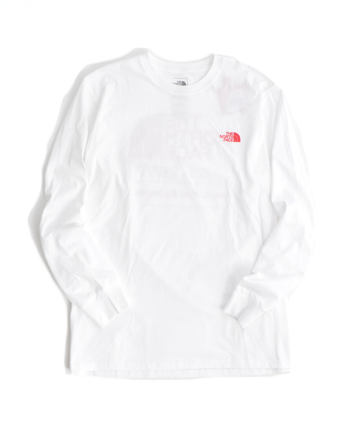 THE NORTH FACE（ザノースフェイス）の「THE NORTH FACE/ザ・ノースフェイス LS THROWBACK T（Tシャツ/カットソー・メンズ・ホワイト/ブラック・L/XL/M/S）」の11枚目の写真