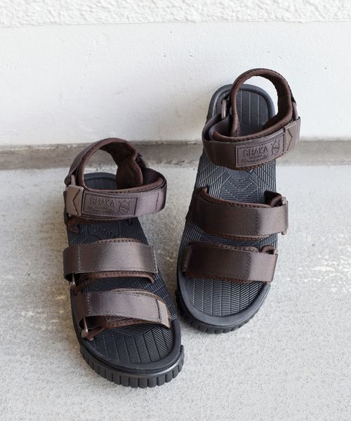 SHAKA（シャカ）の「SHAKA:【SHIPS別注】 NEO BUNGY◇（サンダル・レディース・オフホワイト/ブラック/ブラウン・50/60/70）」の10枚目の写真
