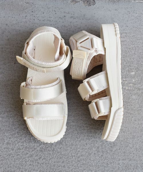 SHAKA（シャカ）の「SHAKA:【SHIPS別注】 NEO BUNGY◇（サンダル・レディース・オフホワイト/ブラック/ブラウン・50/60/70）」の20枚目の写真