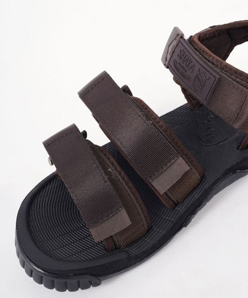 SHAKA（シャカ）の「SHAKA:【SHIPS別注】 NEO BUNGY◇（サンダル・レディース・オフホワイト/ブラック/ブラウン・50/60/70）」の4枚目の写真