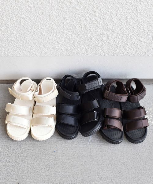 SHAKA（シャカ）の「SHAKA:【SHIPS別注】 NEO BUNGY◇（サンダル・レディース・オフホワイト/ブラック/ブラウン・50/60/70）」の5枚目の写真