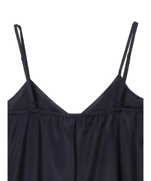 YECCA VECCA（イェッカヴェッカ）の「・サテンキャミワンピ-ス（ワンピース・レディース・ベージュ/ネイビー・FREE）」の13枚目の写真