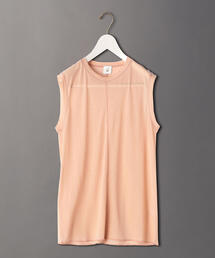 6 | ＜6(ROKU)＞SHEER LOCK NO SLEEVE PULLOVER/カットソー(Tシャツ/カットソー)