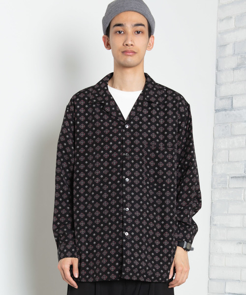 WEGO(ウィゴー)の「WEGO/総柄開襟ポプリンシャツ(シャツ/ブラウス・メンズ・その他1/その他2/その他3・MEDIUM/LARGE)」の12枚目の写真