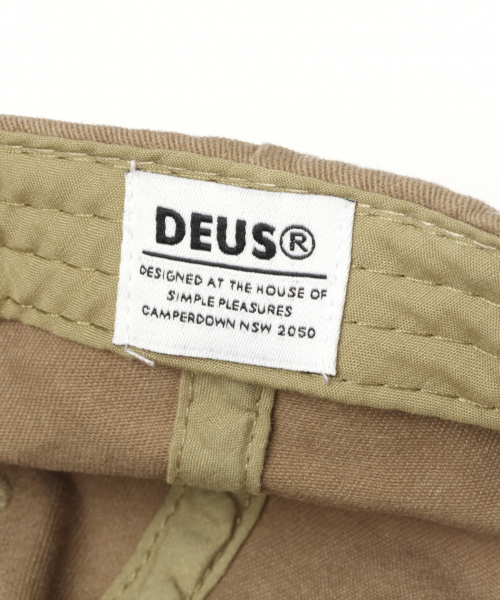 DEUS EX MACHINA（デウスエクスマキナ）の「【Deus ex Machina(デウス・エクス・マキナ)】CAS CAP（キャップ・メンズ・ブラック/ベージュ・FREE）」の13枚目の写真