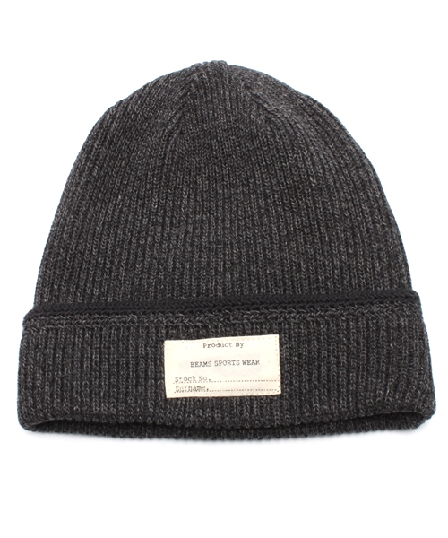 BEAMS(ビームス)の「BEAMS / ミリタリー ライン ワッチキャップ(ニットキャップ/ビーニー・メンズ・グレー/チャコールグレー/オレンジ/グリーン/ネイビー・ONE SIZE)」の13枚目の写真