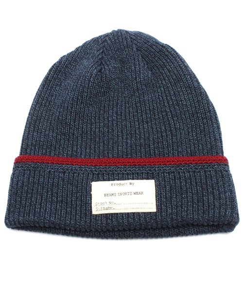 BEAMS(ビームス)の「BEAMS / ミリタリー ライン ワッチキャップ(ニットキャップ/ビーニー・メンズ・グレー/チャコールグレー/オレンジ/グリーン/ネイビー・ONE SIZE)」の14枚目の写真