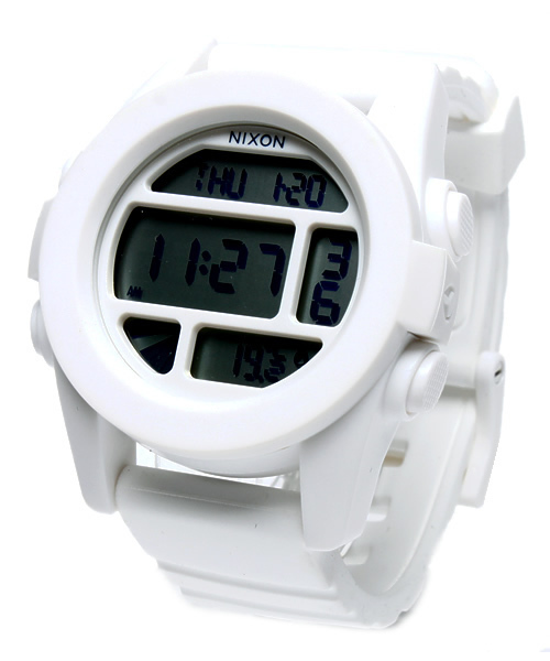 NIXON（ニクソン）の「THE UNIT（アナログ腕時計・メンズ・ブラック/ブルー/レッド/ラスタ/ホワイト/ホワイト×ブラック/ブラック×グレー/オレンジ/その他1/その他2・FREE）」の2枚目の写真