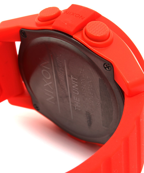NIXON（ニクソン）の「THE UNIT（アナログ腕時計・メンズ・ブラック/ブルー/レッド/ラスタ/ホワイト/ホワイト×ブラック/ブラック×グレー/オレンジ/その他1/その他2・FREE）」の16枚目の写真