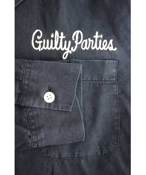 Guilty Parties オレンジ黒シャツ WACKO MARIA ワコマリア The Guilty Parties 半袖 アロハ