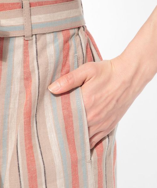 LAKOLE（ラコレ）の「コットンリネンイージースカート / LAKOLE（スカート・レディース・ブラック/ベージュ/ライトブラウン・SMALL/MEDIUM）」の15枚目の写真