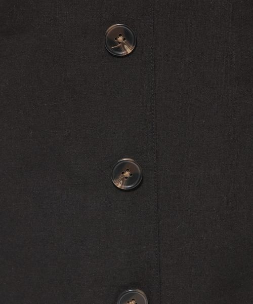 LAKOLE（ラコレ）の「コットンリネンイージースカート / LAKOLE（スカート・レディース・ブラック/ベージュ/ライトブラウン・SMALL/MEDIUM）」の9枚目の写真