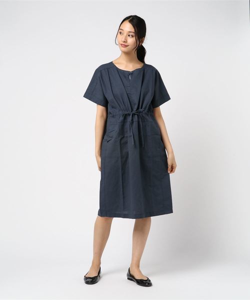 Nanea 綿混フレンチリネン ボートネックワンピース ハナエモリファッションパーク Hanae Mori Fahion Park Allstyle オールスタイル 公式通販サイト