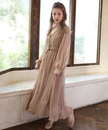 one after another NICE CLAUP | ドットガウンワンピース(ワンピース)