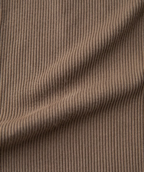 Munich(ミューニック)の「ストレッチウォームリブニット ワイドフレアパンツ【セットアップ可】(その他パンツ・レディース・チャコールグレー/ブラック/モカ/グレイッシュベージュ・S/M/XS)」の22枚目の写真