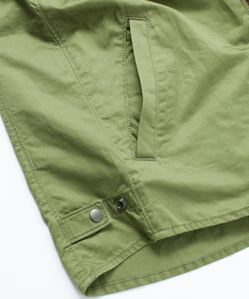 BEAUTY&YOUTH UNITED ARROWS(ビューティーアンドユースユナイテッドアローズ)の「BY ∴ バック/サテン ミリタリー ベスト(ベスト・メンズ・ブラック/オリーブ・SMALL/MEDIUM/X-LARGE/LARGE)」の12枚目の写真