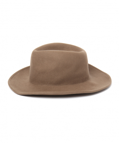 BAYFLOW(ベイフロー)の「フェルトハット(ハット・レディース・ブラウン系その他/ライトベージュ・FREE)」の3枚目の写真